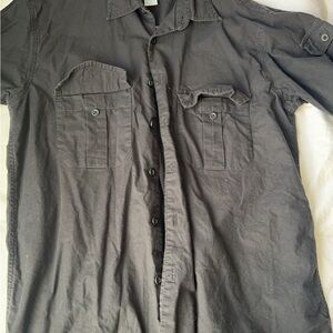 Men's Black Casual Shirt